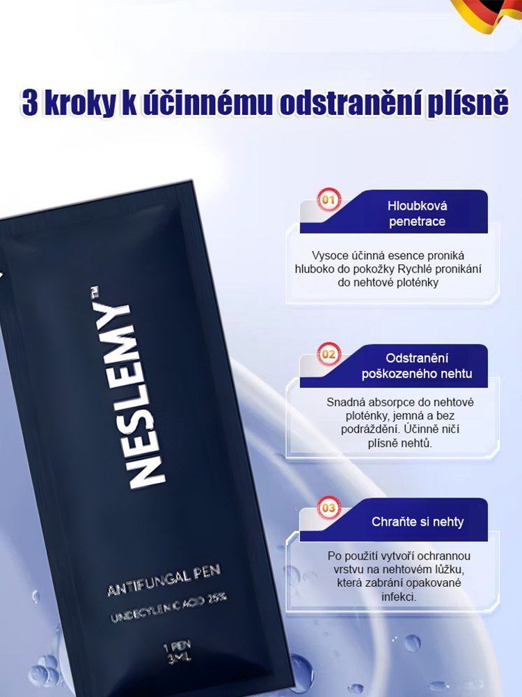 Silná antimykotická tužka na opravu nehtů