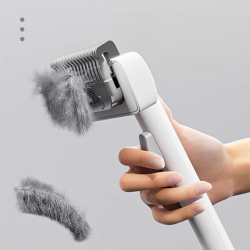 Cat grooming comb to remove tangles