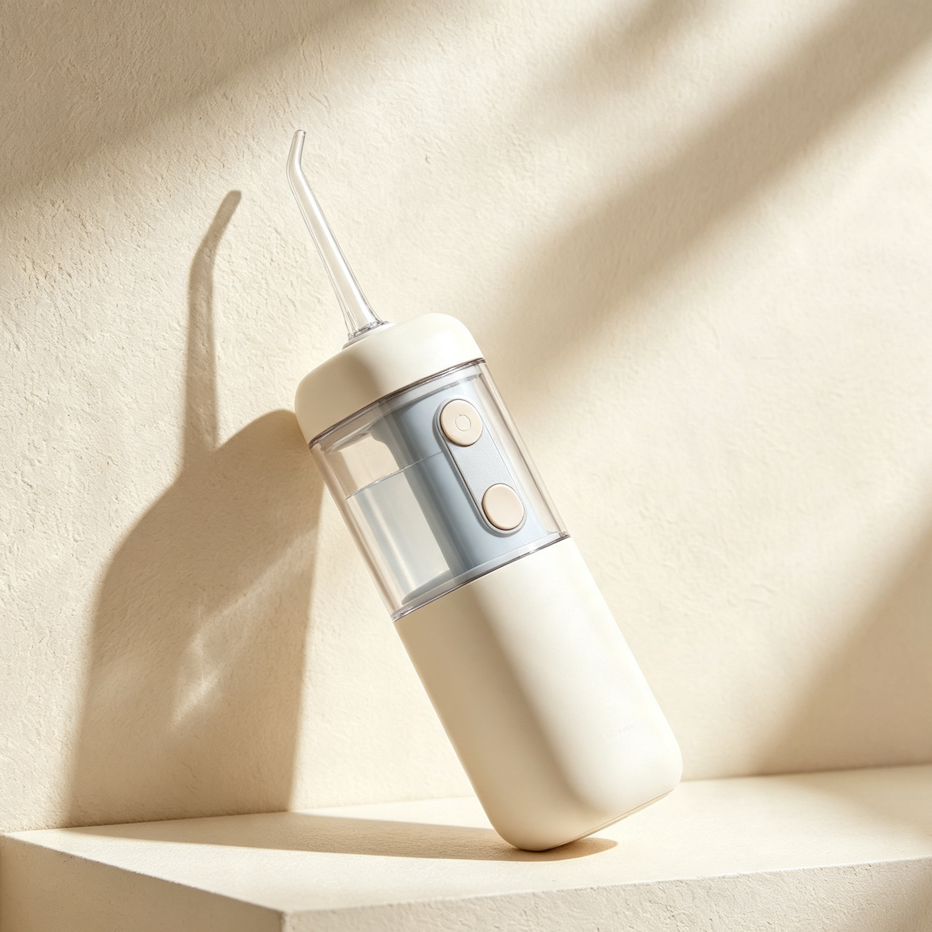 Travel-friendly rechargeable water flosser