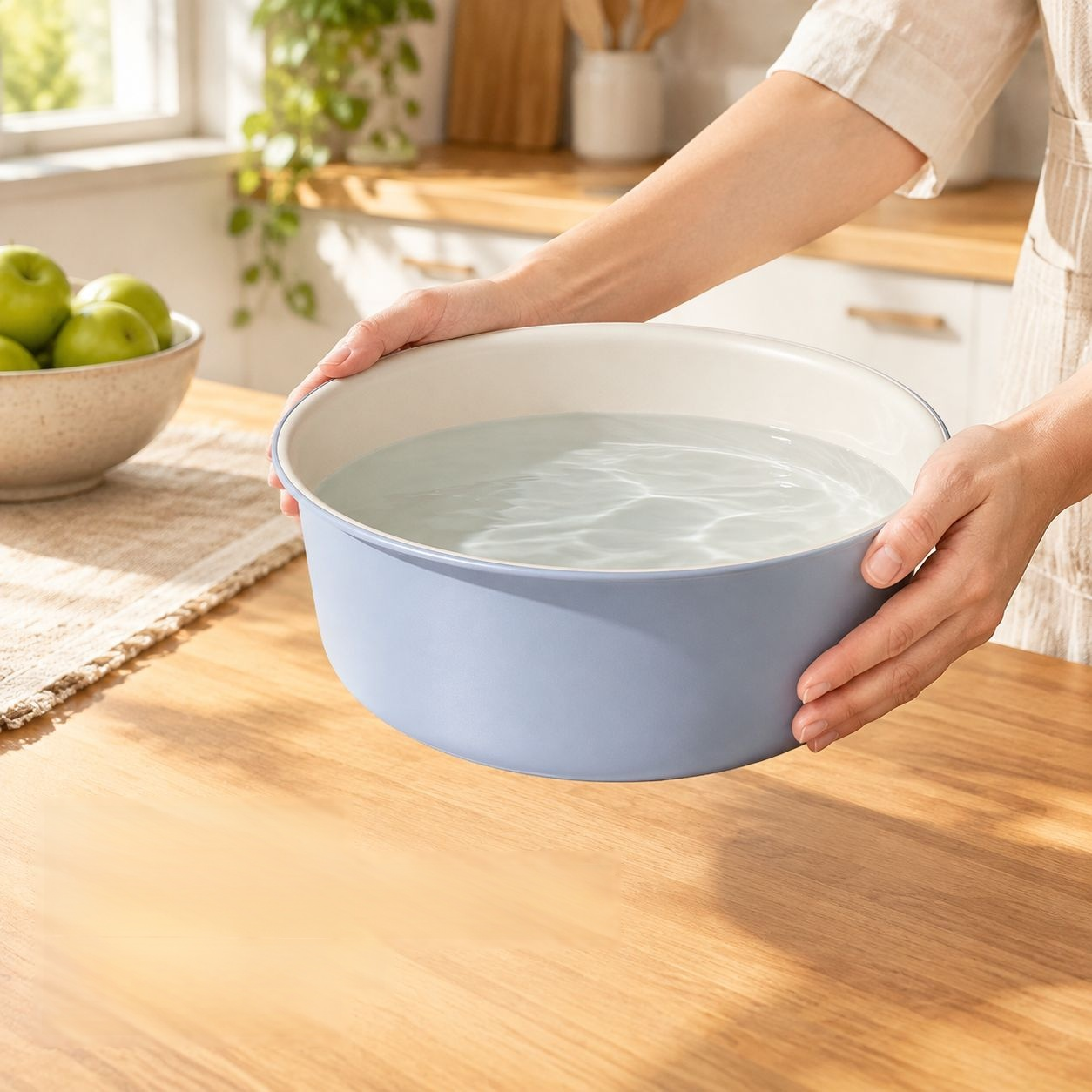Large Thickened Durable Plastic Wash Basin for Home