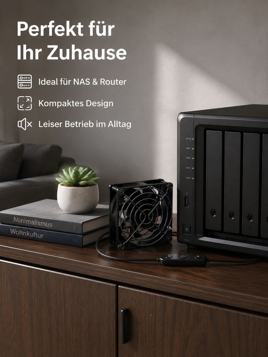 DC-gesteuerter Schaltschrank-Kühlventilator