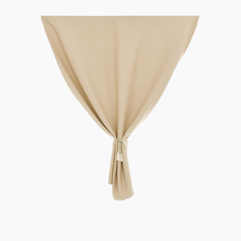 침실 펀치 프리로 올 차광 커튼 접착식 햇빛가리개 자체 접착 발코니 창문 차광막