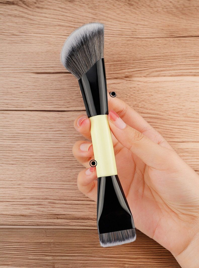 Professional makeup brush for blending, contouring, and highlighting
