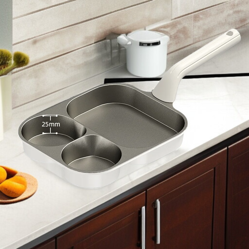 3 in 1 frying pan Home breakfast pan omelette pan