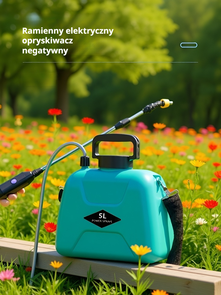 Elektryczny opryskiwacz o dużej pojemności