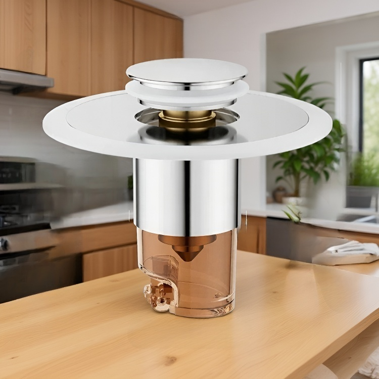 세면대 스테인리스 누수 차단 마개