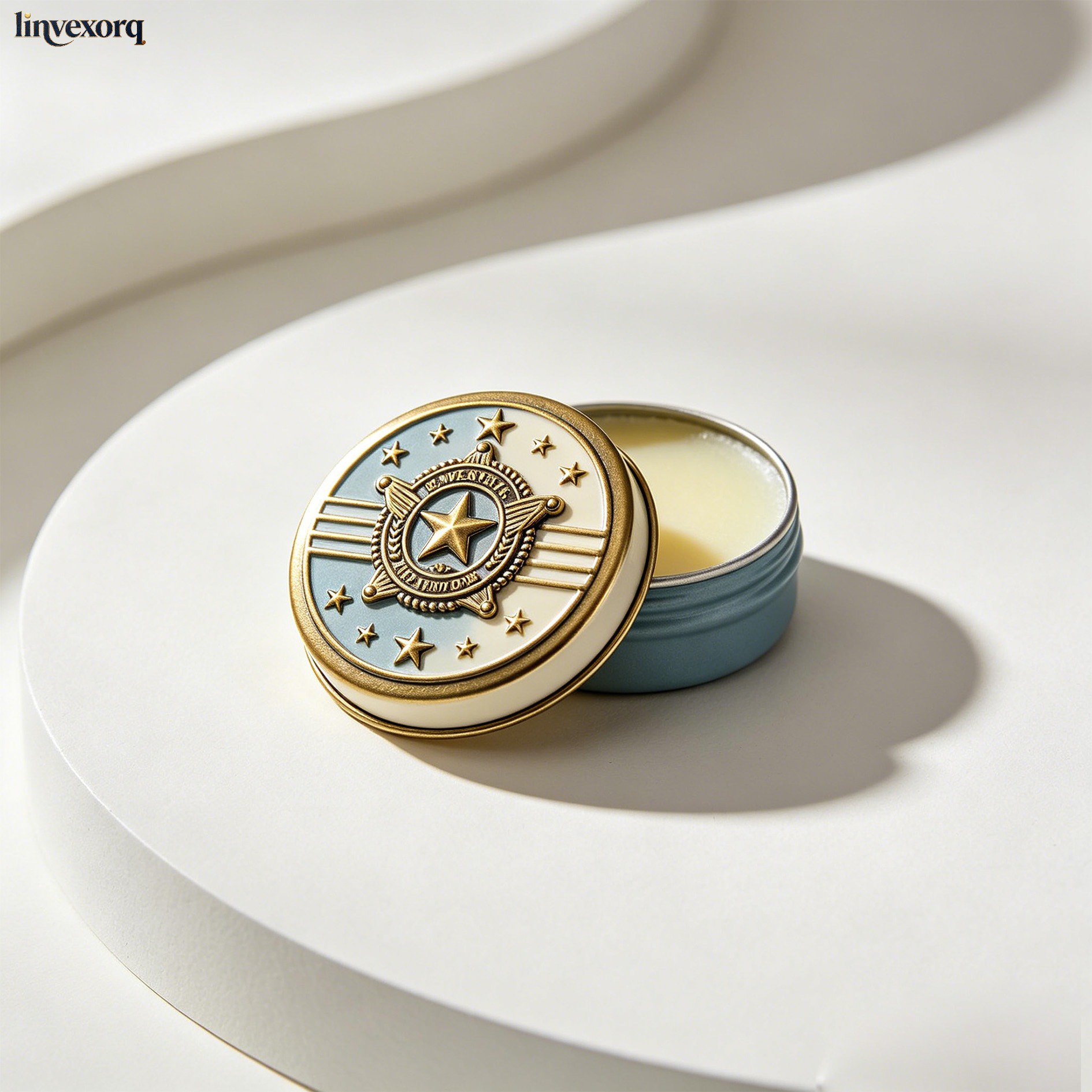 Portable solid perfume balm set of 5 pieces
