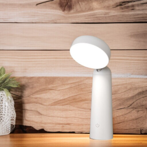 Rechargeable Wireless Desk Lamp (Three-color Temperature・Stepless Dimming・Good for Office)