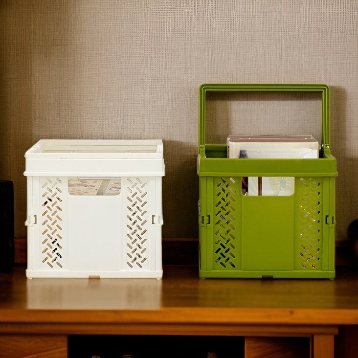 سلة تخزين بلاستيكية للنزهات