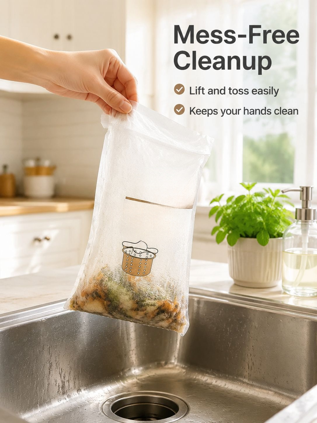 JMY - Disposable Kitchen Sink Anti-Clogging Garbage Filter