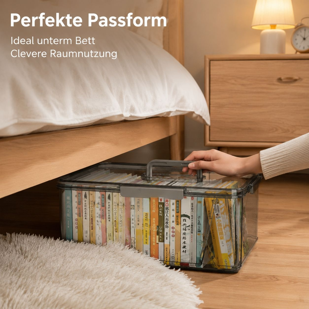 Multifunktionale Aufbewahrungsbox für den Haushalt