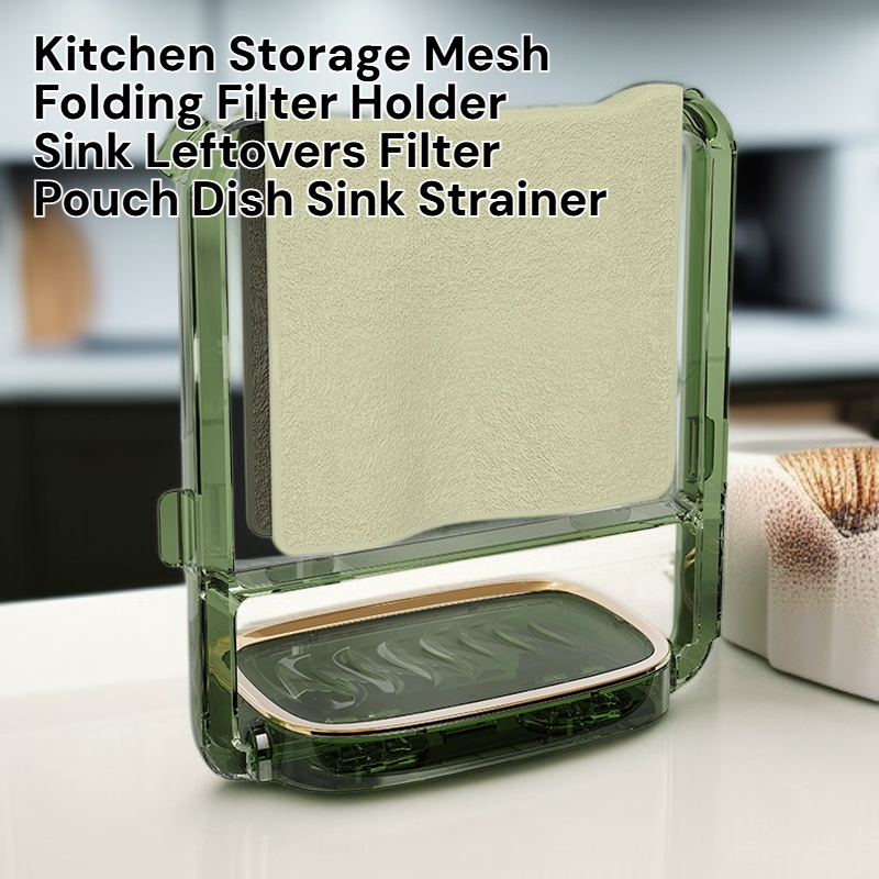Sink Strainer Bag Holder for Leftover Food
