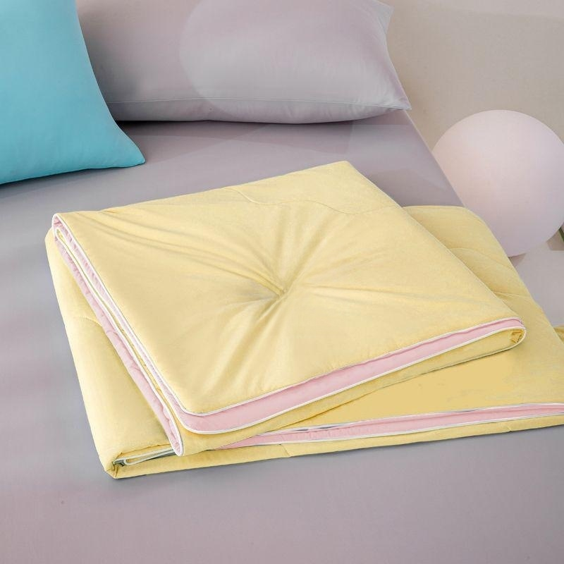 ผ้าห่มฤดูร้อนกันแบคทีเรียระดับ A สำหรับเครื่องปรับอากาศ ผ้าห่มฤดูร้อนสำหรับนักเรียนหอพักเดี่ยว