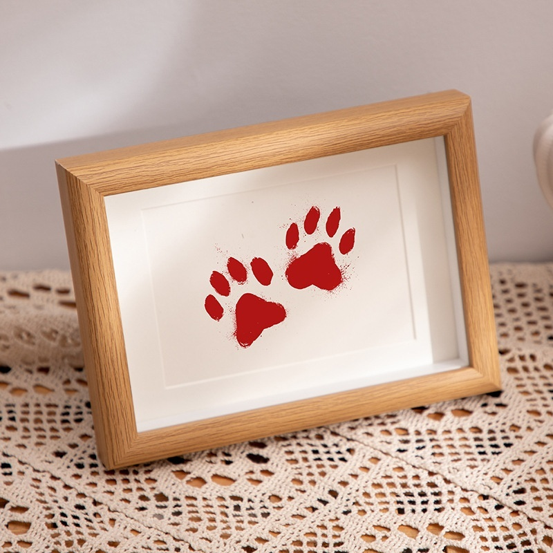 กรอบรูปฝ่ามือสัตว์เลี้ยงแบบเฉพาะตัว ของตกแต่ง