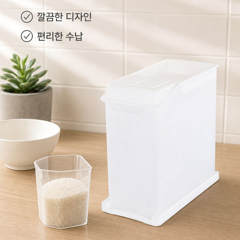 습기 방지 쌀 보관함