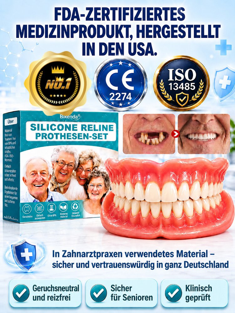 DIYcos Komplettes Zahnabdruck-Set Oben und Unten
