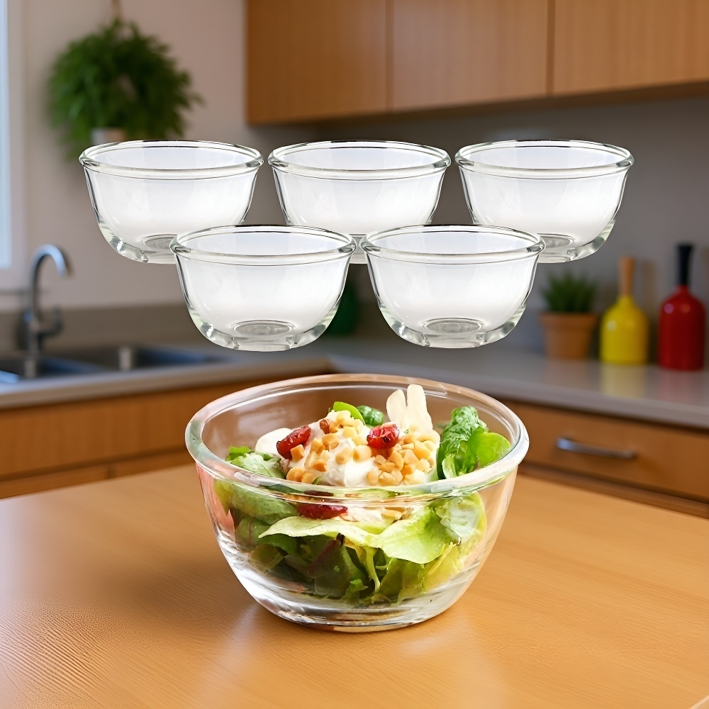 新しい透明ガラスボウル