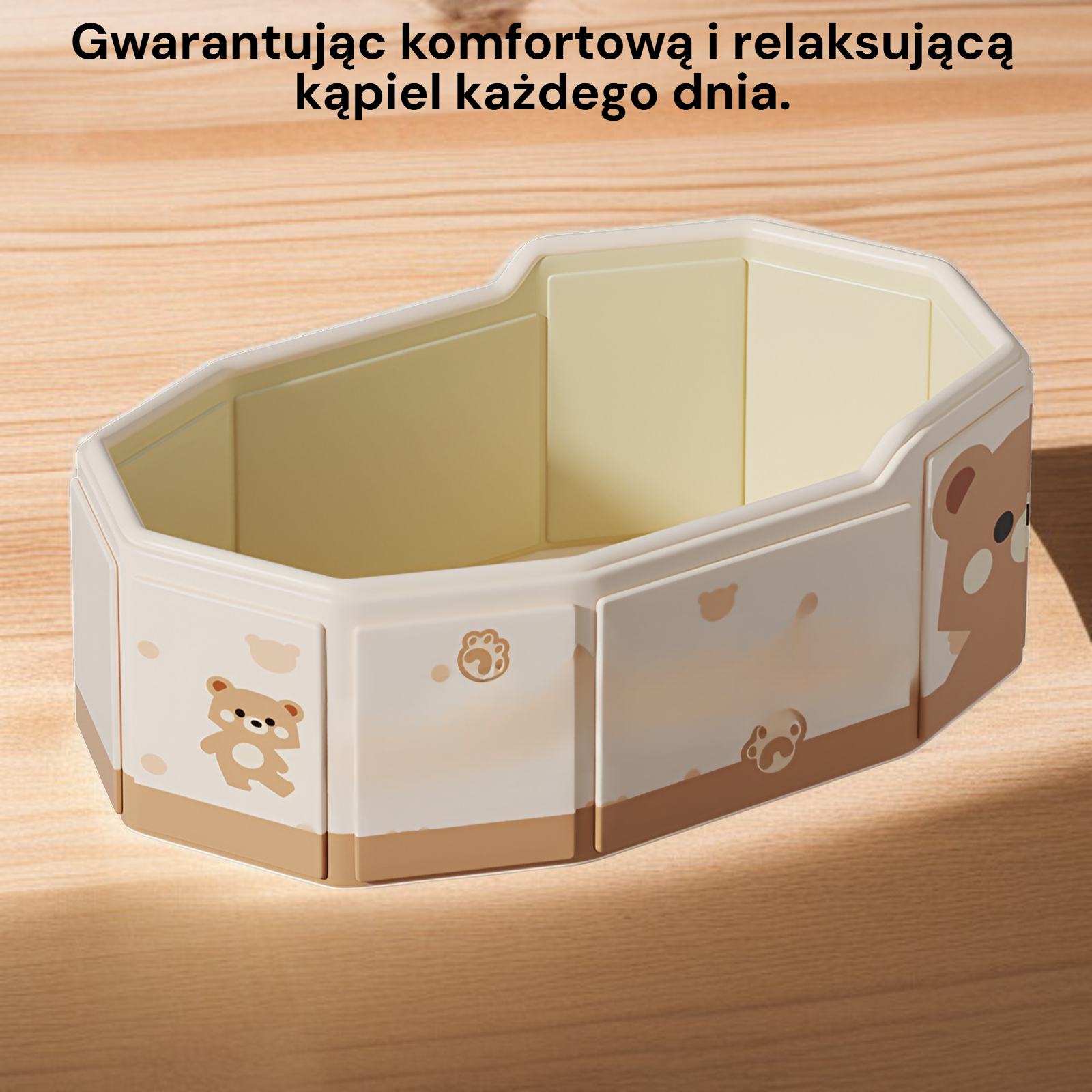 Termostatyczny pojemnik do kąpieli