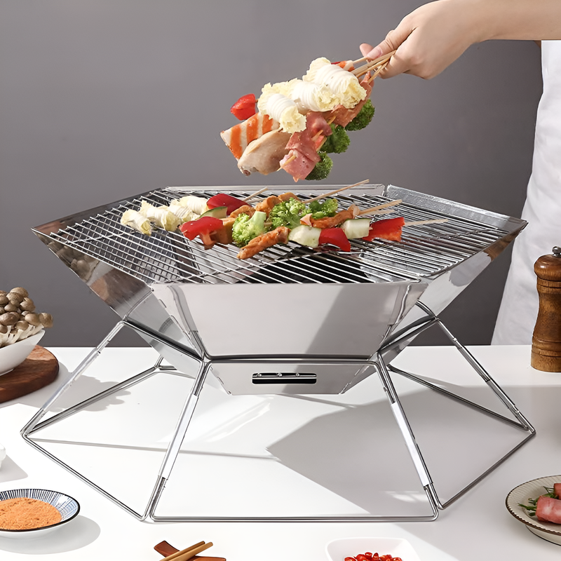 เตาย่างถ่านแบบพกพา