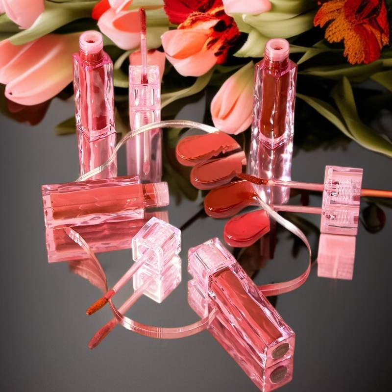 컬러풀한 매트 립글로스