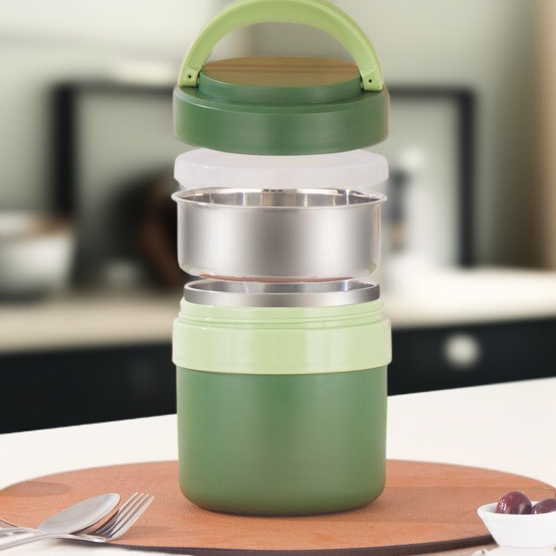 직장인 가정용 휴대용 보온 수프 박스 스테인리스 도시락