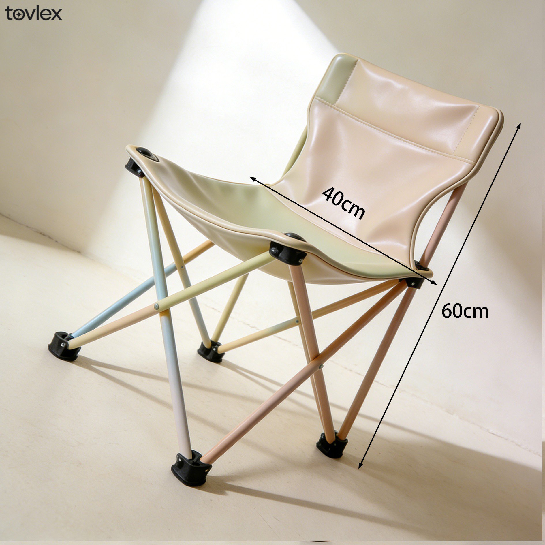 튼튼한 소재의 캠핑 의자