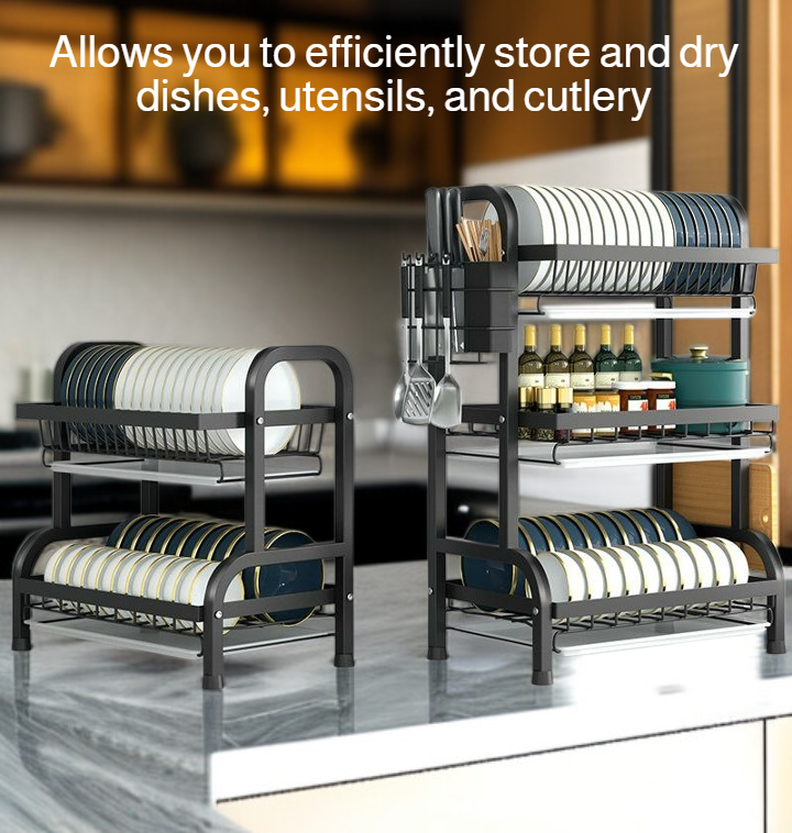 Kitchen Dish Drying Rack 