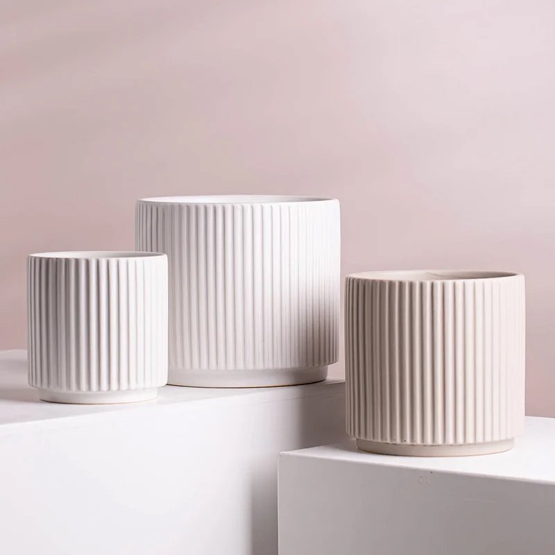 초본화원 작은 도자기 화분