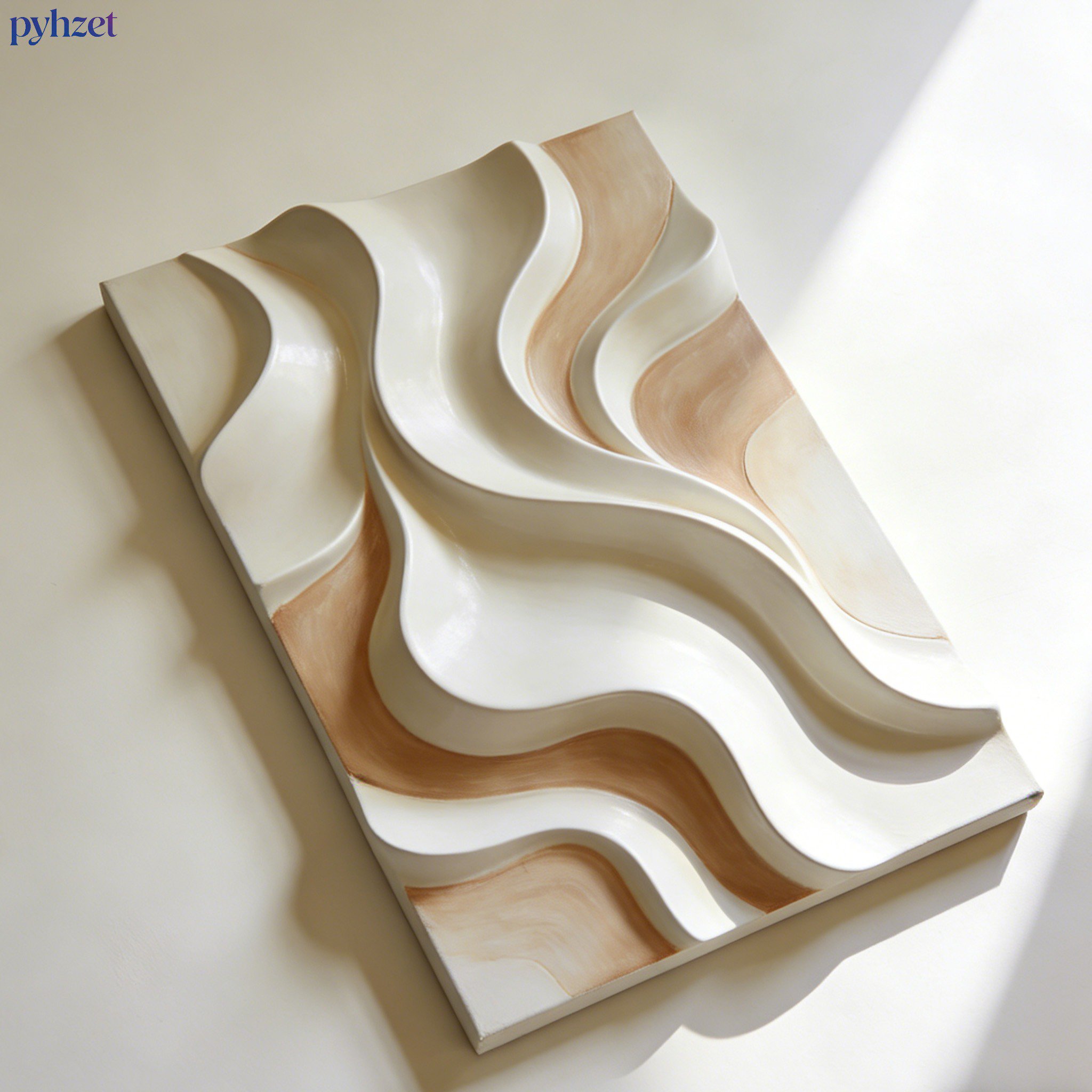 ミニマルなリビングルームの装飾絵画