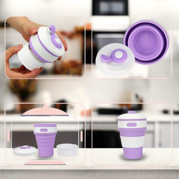 Uso de la botella de agua plegable en actividades deportivas