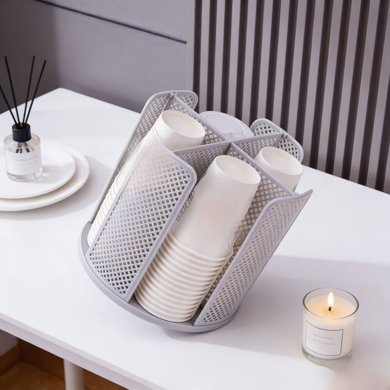 ชั้นวางของอเนกประสงค์ ถอดประกอบได้ หมุนได้ 360 องศา