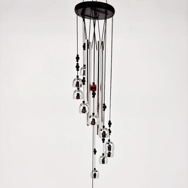 金属製ウィンドチャイム飾り