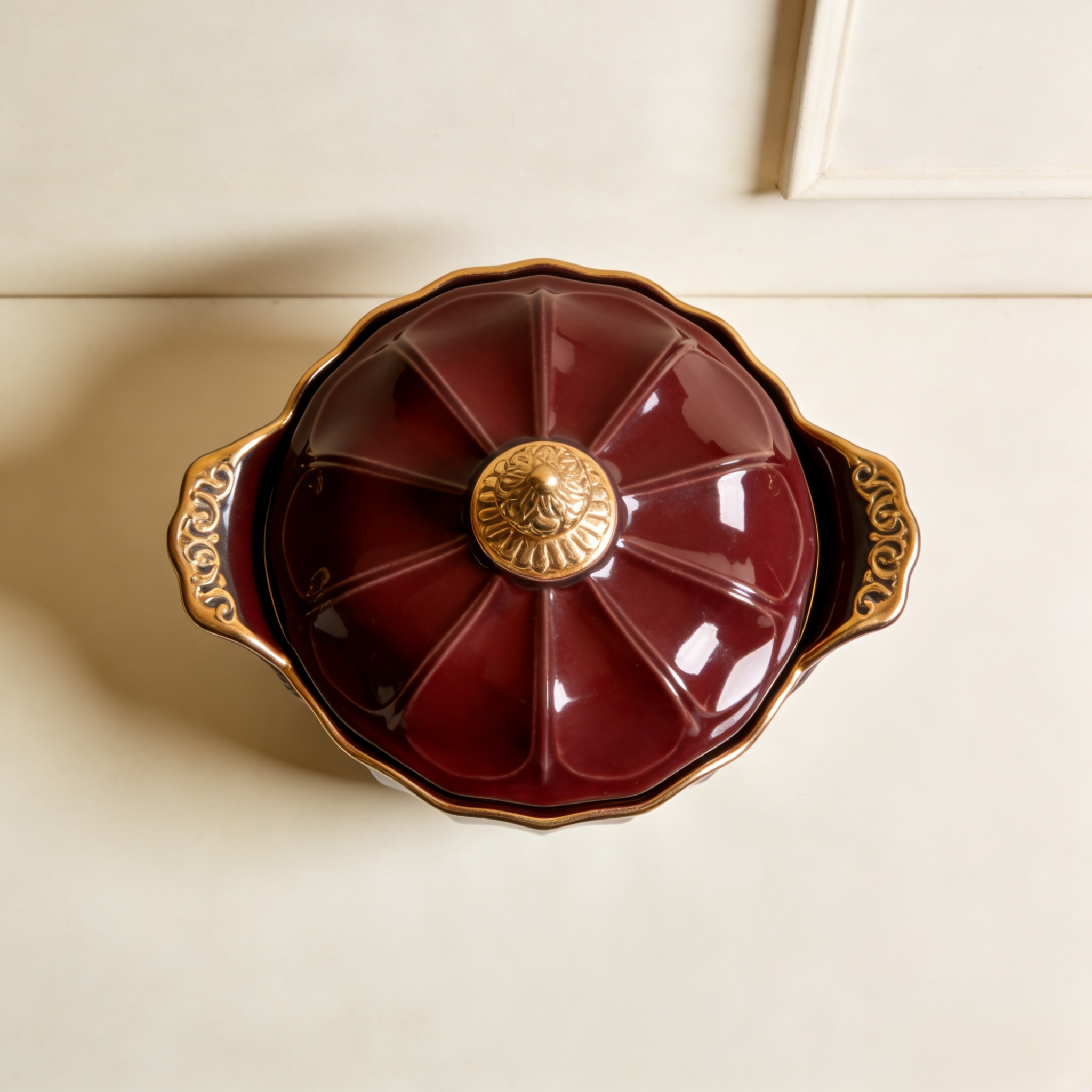 หม้ออีนาเมลเซรามิกทนความร้อน
