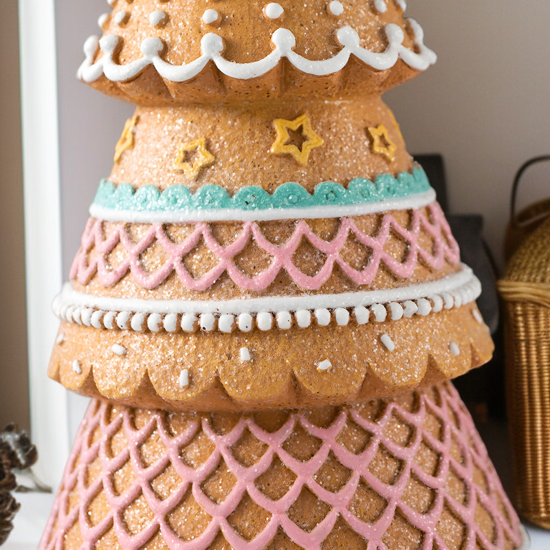 진저브레드 크리스마스 트리 탁상 장식품