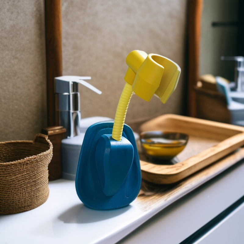 욕실 조절식 샤워기 거치대