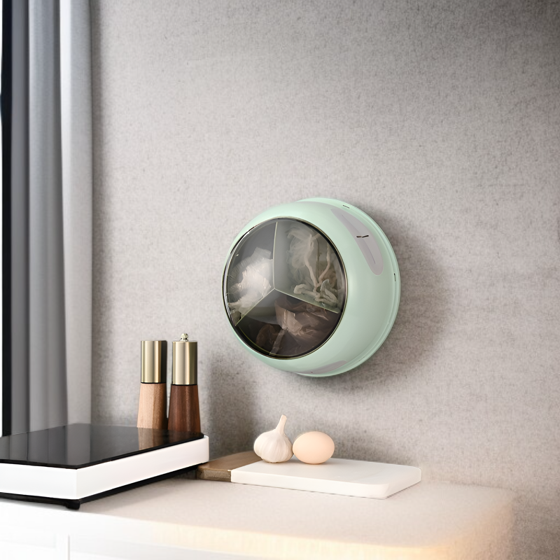 Platzsparende Aufbewahrungsbox für Küchenzubehör