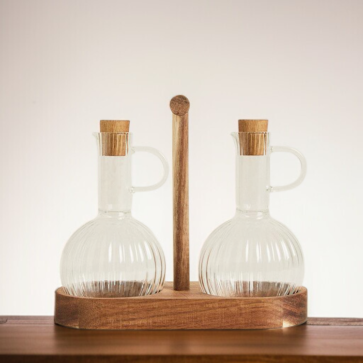 高鵬シリコン耐熱ガラスオイルポット｜耐熱・清潔・便利なキッチンアイテム