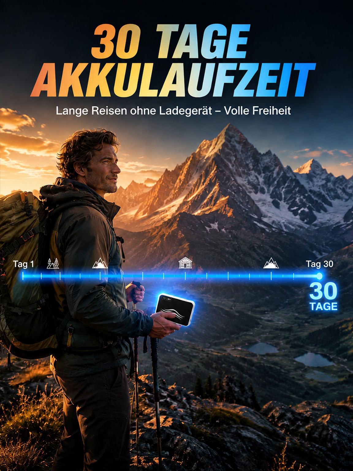 Mobiles Taschen-WLAN: Lückenloser Empfang – Bis zu 10 Geräte streamen mühelos in 4K!
