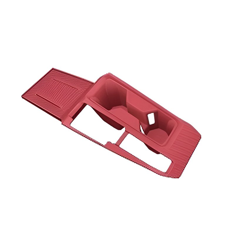 Estante central de vasos de agua en el interior de la Caja de almacenamiento de automóviles