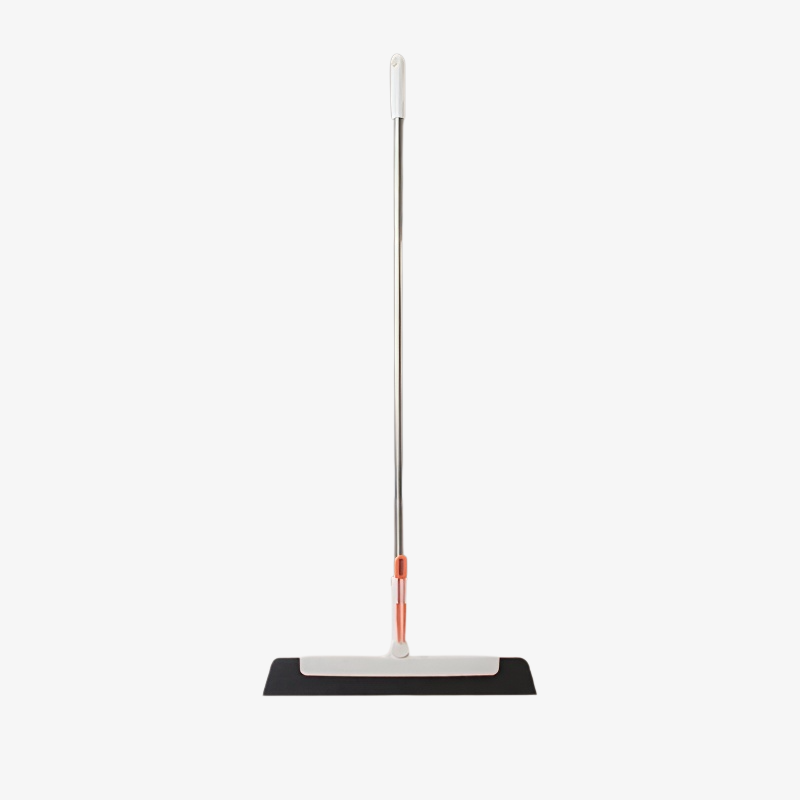 Professional Window Cleaning Tool with Extendable Handle and Rubber Blade