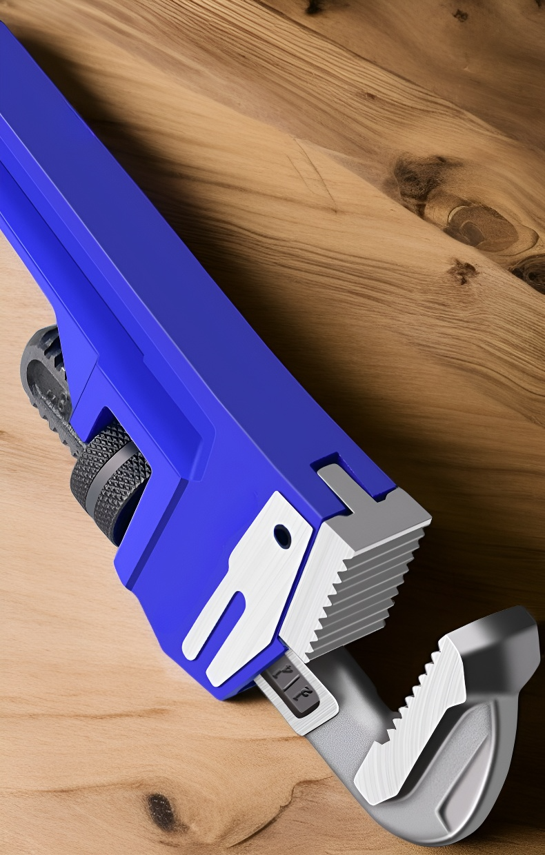 建設現場で使われる大型オープンレンチ