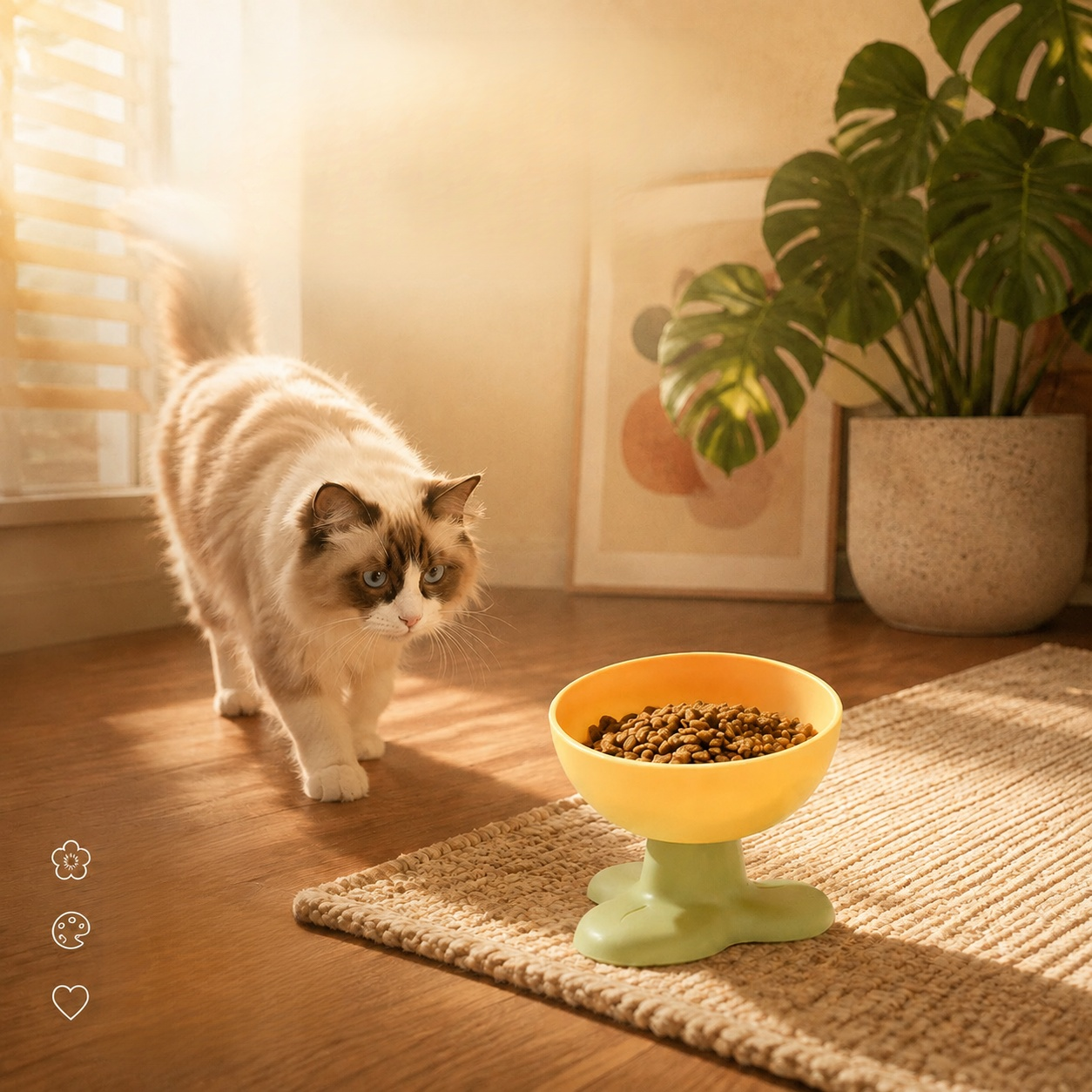 Clover Anti-Slip Pet Bowl
