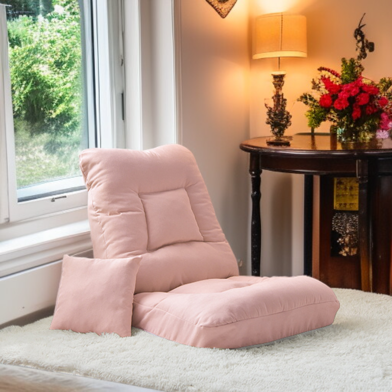 두꺼운 등받이가 있는 가정용 빈백 의자 및 바닥 소파