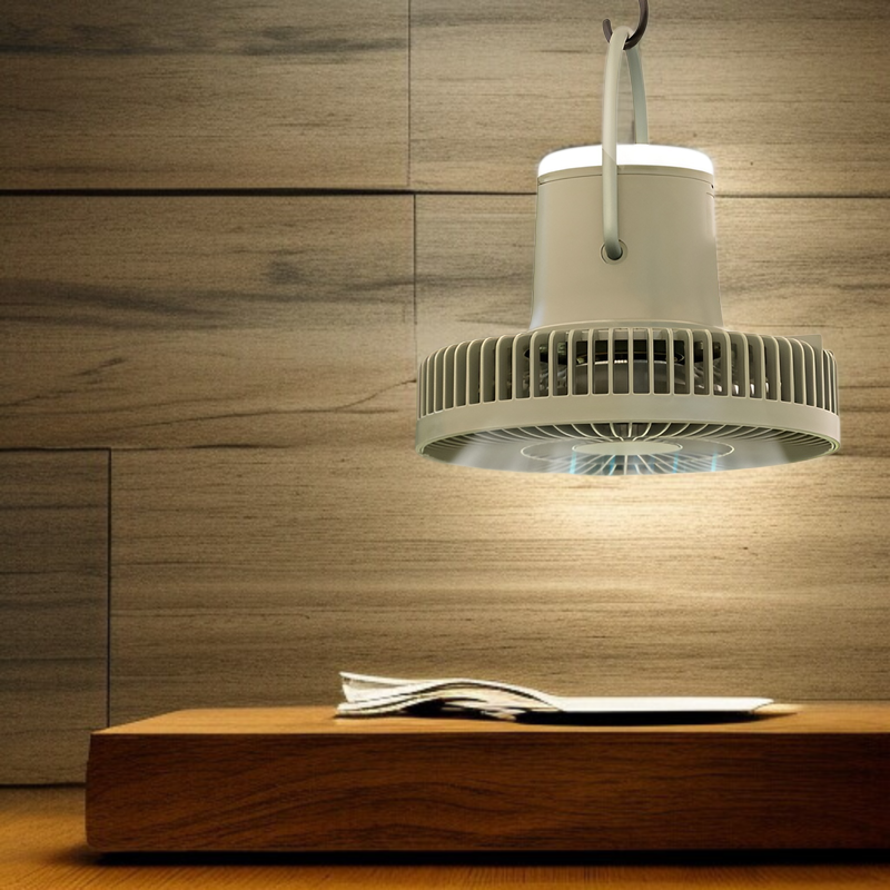 アウトドア キャンプ 扇風機 蚊とり機能搭載 虫除け機能 自動首振り 充電式  10000mAh アウトドア 多機能扇風機 1台7役 【卓上・吊り下げ・スタンド式・壁掛け・挿入式・蚊とり・照明】 リモ