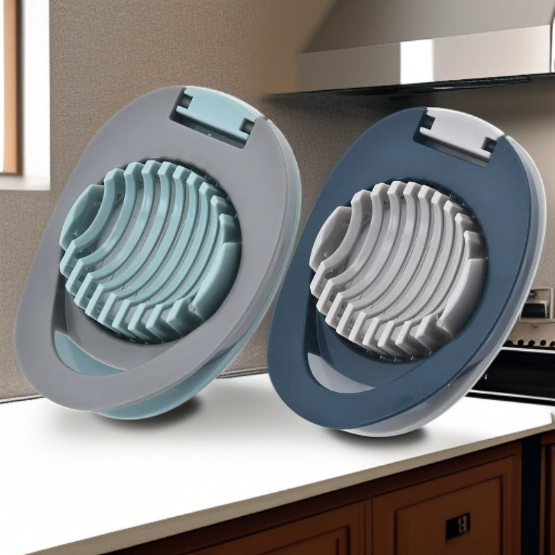 다기능 계란 슬라이서, 반숙란을 쉽게 자를 수 있음