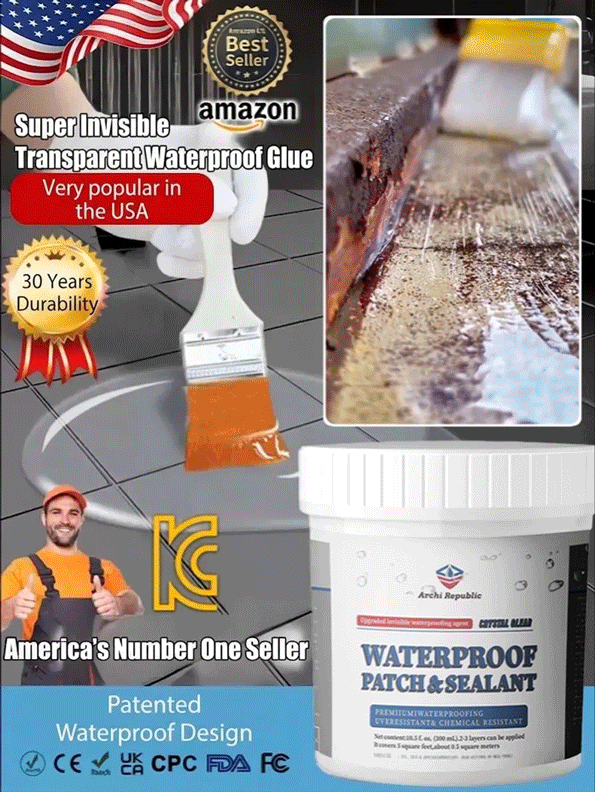 【Hot Sale in the USA】Ultra-Invisible Transparent Waterproof Adhesive