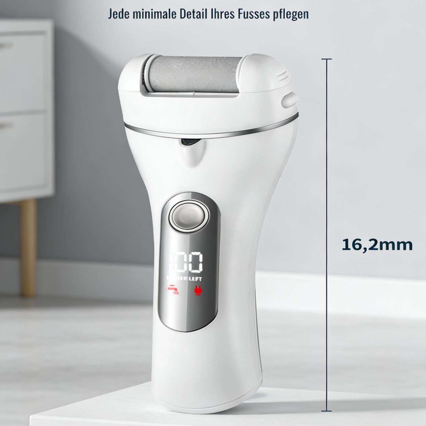 Multifunktionaler elektrischer Fersen-Schleifer mit USB-Aufladung