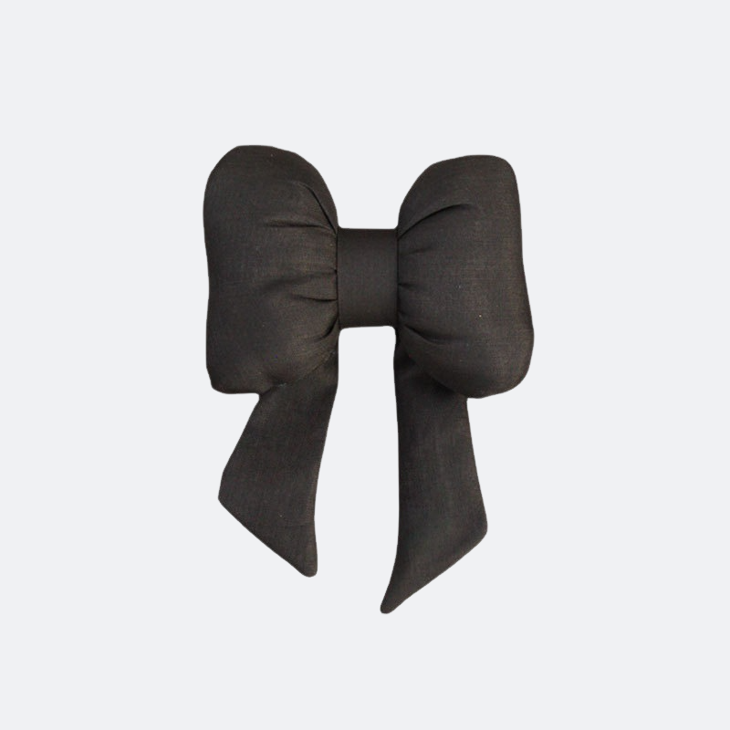 مسند رأس السيارة مع شريط فيونكة، ودعم قطني لمقعد السيارة