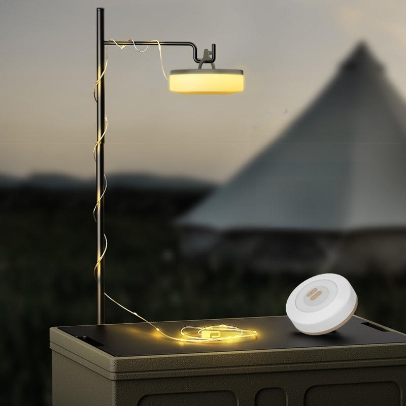 Telescopic tape measure light