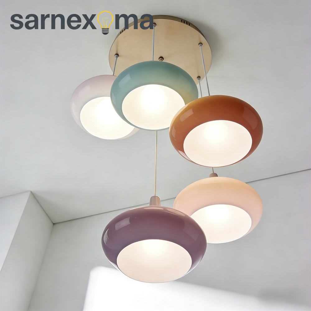 簡約北歐多頭吊燈設計展示